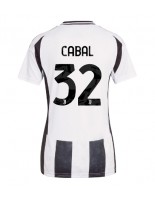 Juventus Juan Cabal #32 Hjemmedrakt Dame 2024-25 Korte ermer